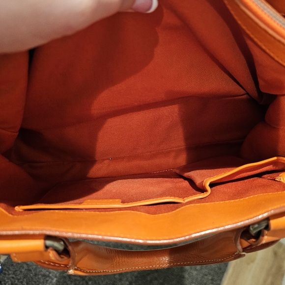 Celine cute orange small boston bag - Picture 7 of 12